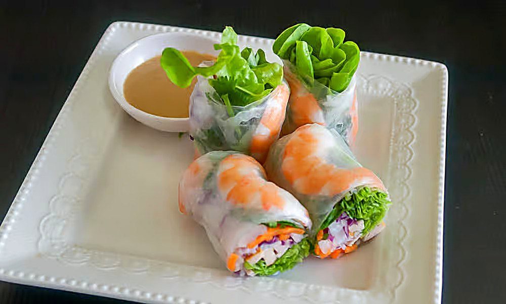 Summer Rice Paper Rolls
